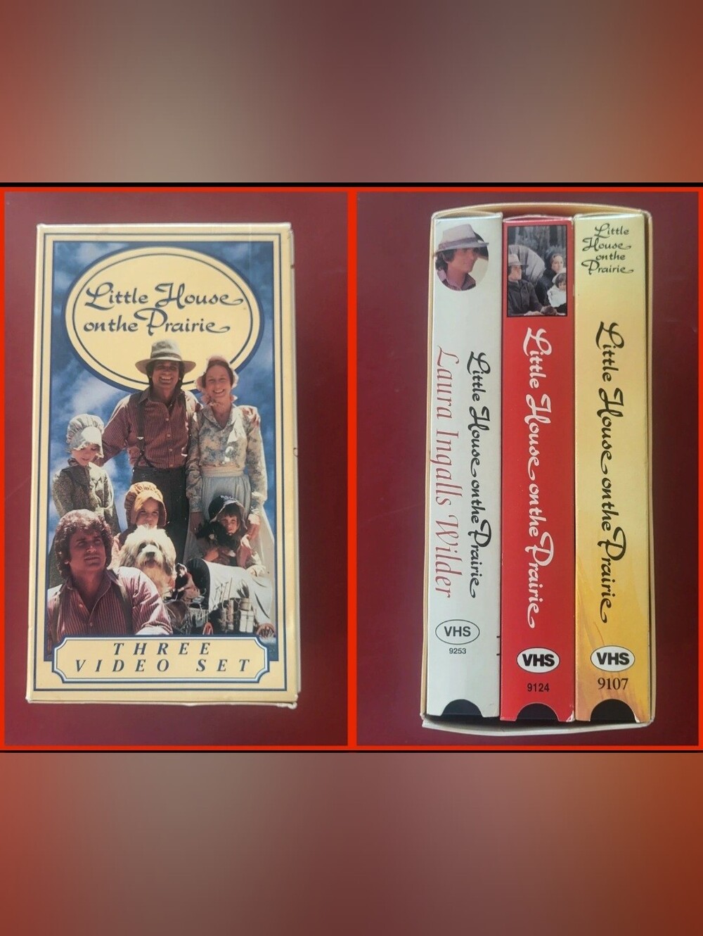 Little House On The Prairie vhs box Set
